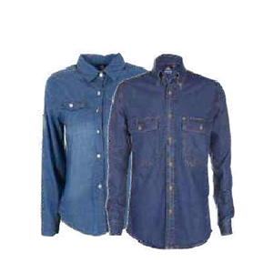 CAMISA DE JEAN INDUSTRIAL MUJER/HOMBRE