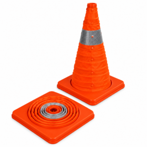 PAR DE CONOS RETRACTIL DE 30 CM